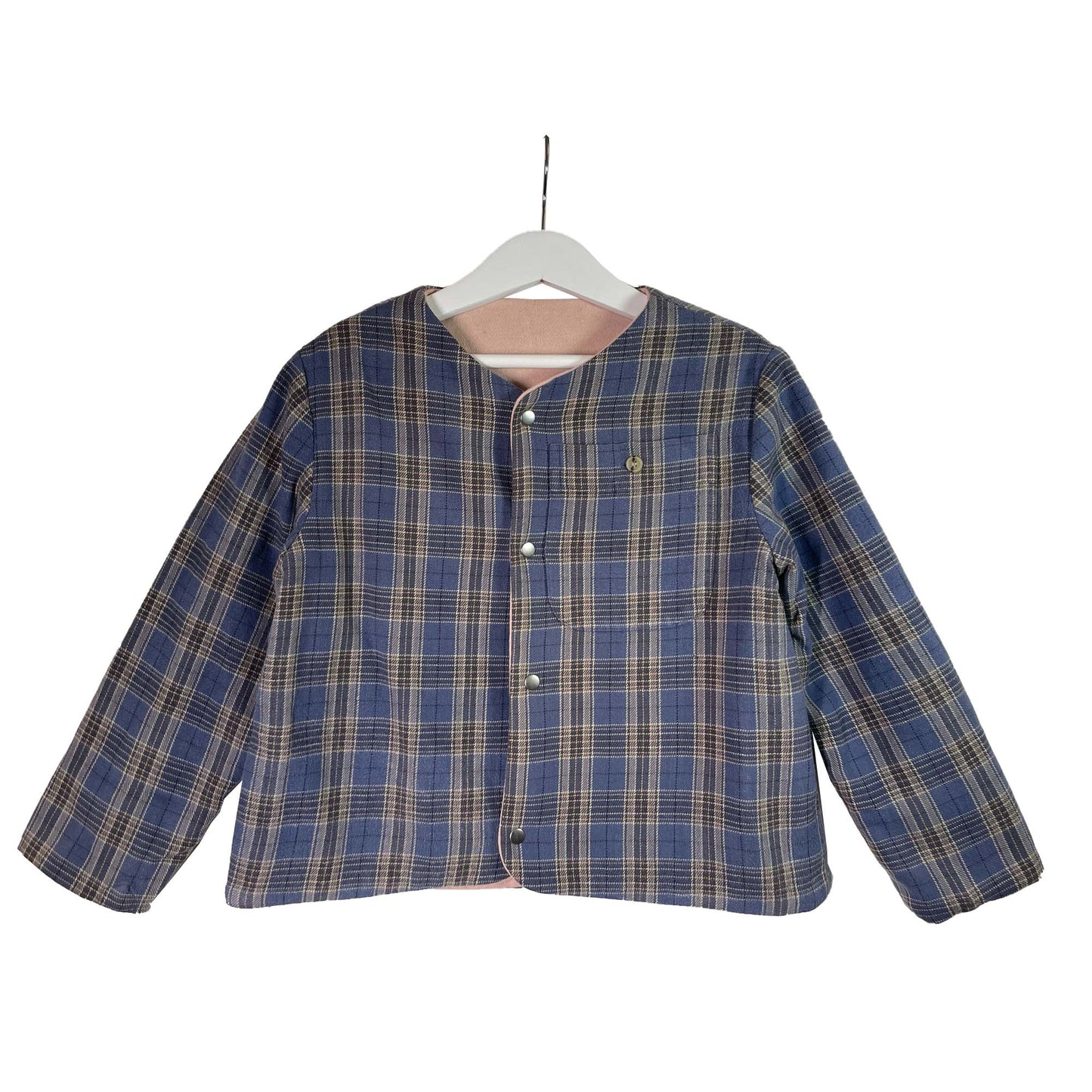 VESTE EDEN BLEU CHAMPAGNE SWEAT 4-6 ANS