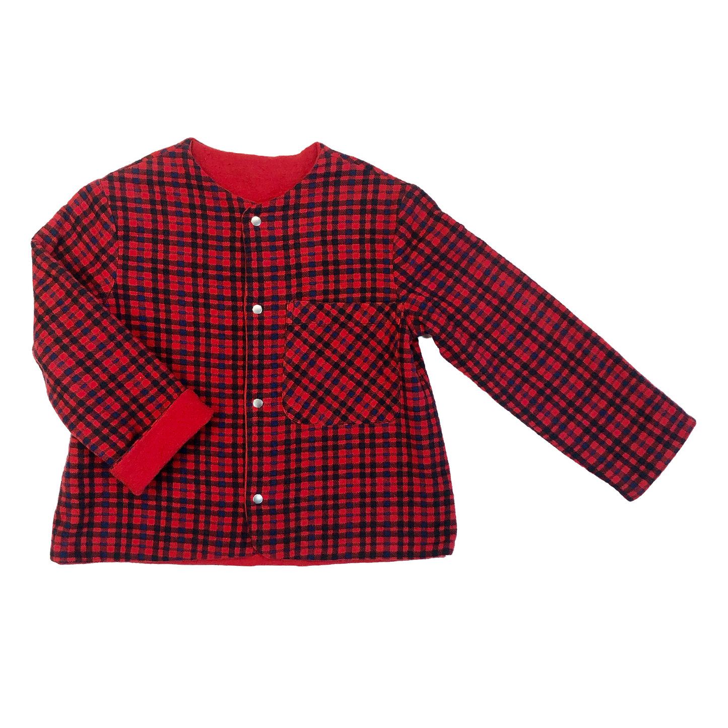 VESTE EDEN ROUGE SWEAT 6-8 ANS