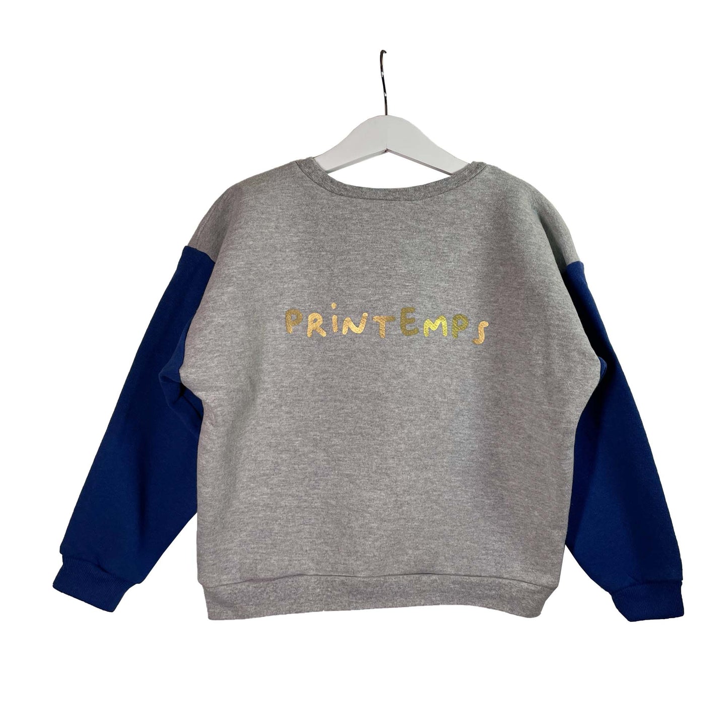 SWEAT JERRY GRIS BLEU 4-6 ANS