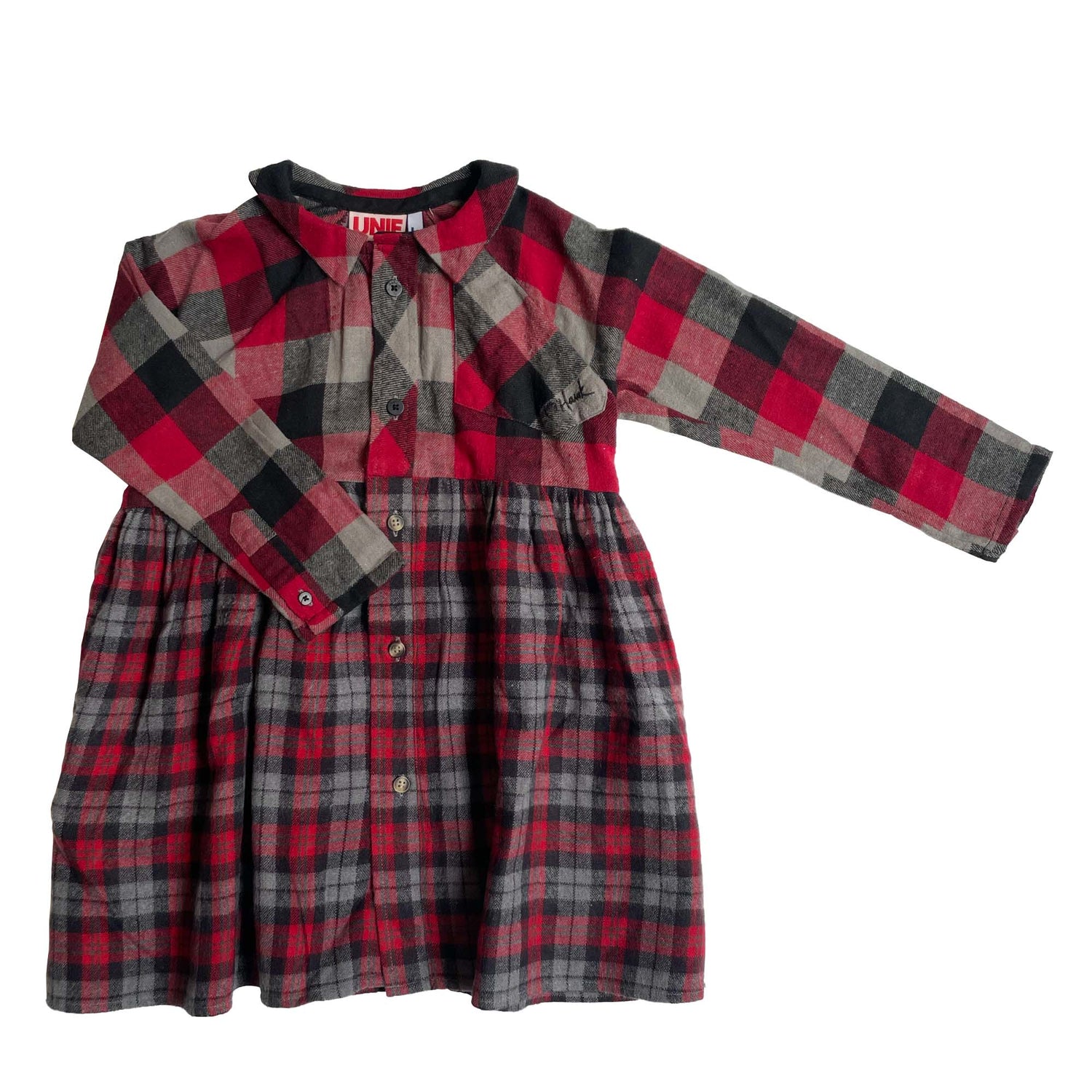 Imparfaite : Robe Jane Rouge 4 ans